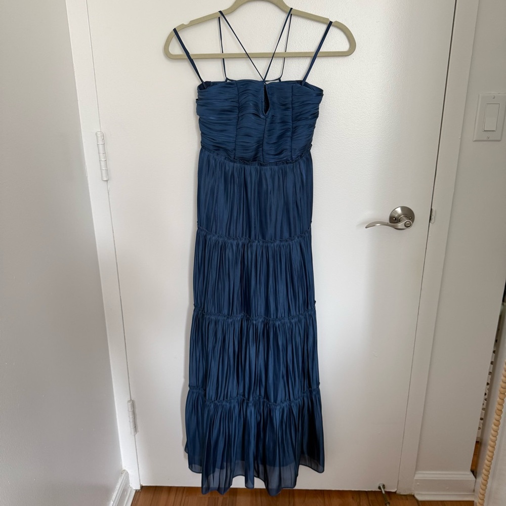 NWT Aqua Blue Maxi Dress